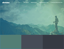 Tablet Screenshot of clicklabs.de